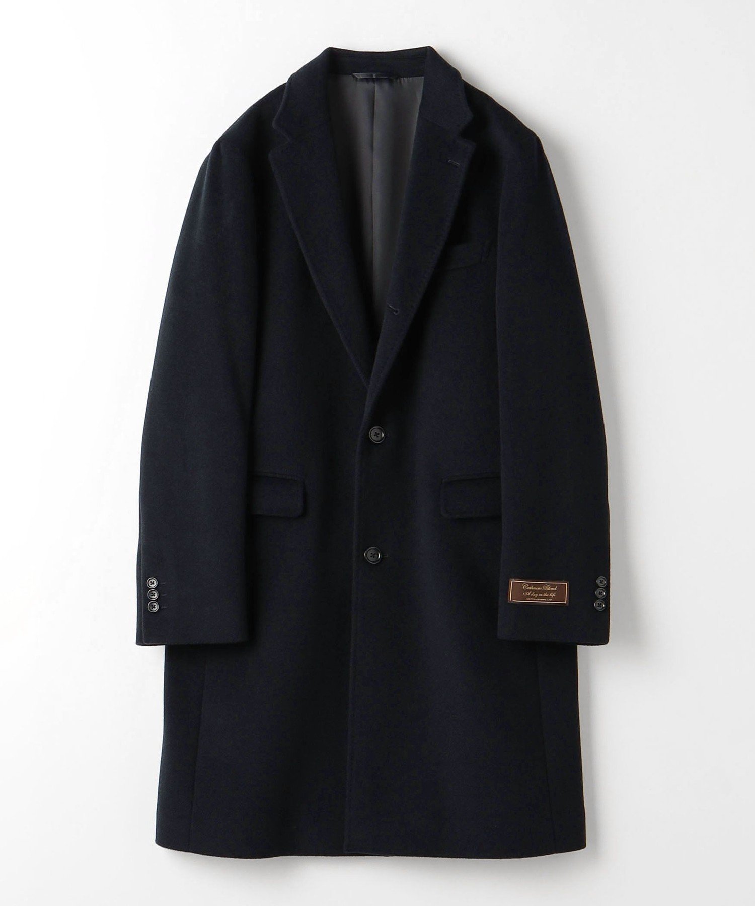 ユナイテッドアローズ上質カシミヤブレンドゆったりチェスターコート