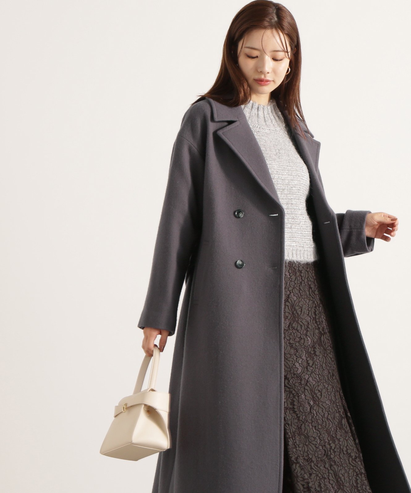 PROPORTION BODY DRESSING｜ダブル釦チェスターコート 25AW | Rakuten