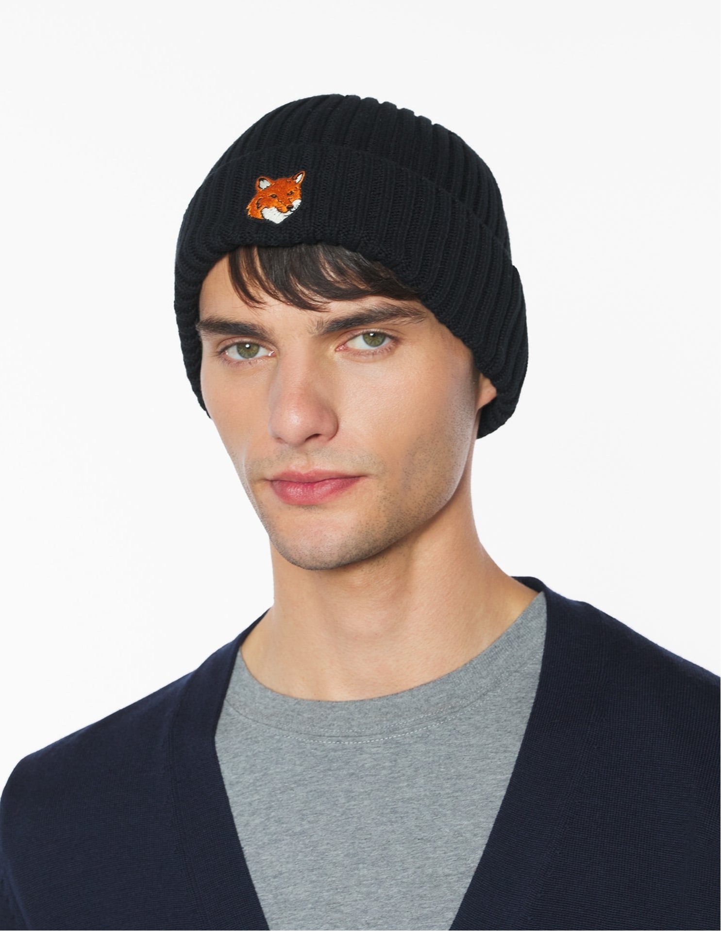 MAISON KITSUNE｜Maison Kitsune/(M)FOX HEAD BEANIE | Rakuten