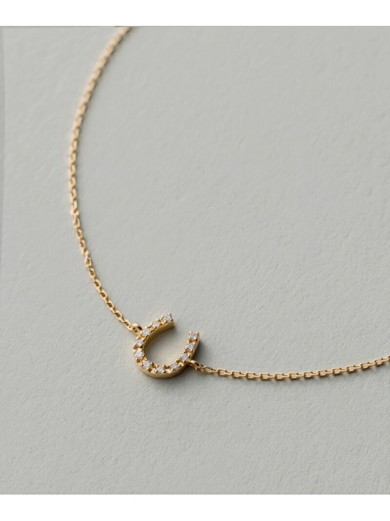 ete｜K18YG ホースシュー ダイヤモンド ブレスレット | Rakuten