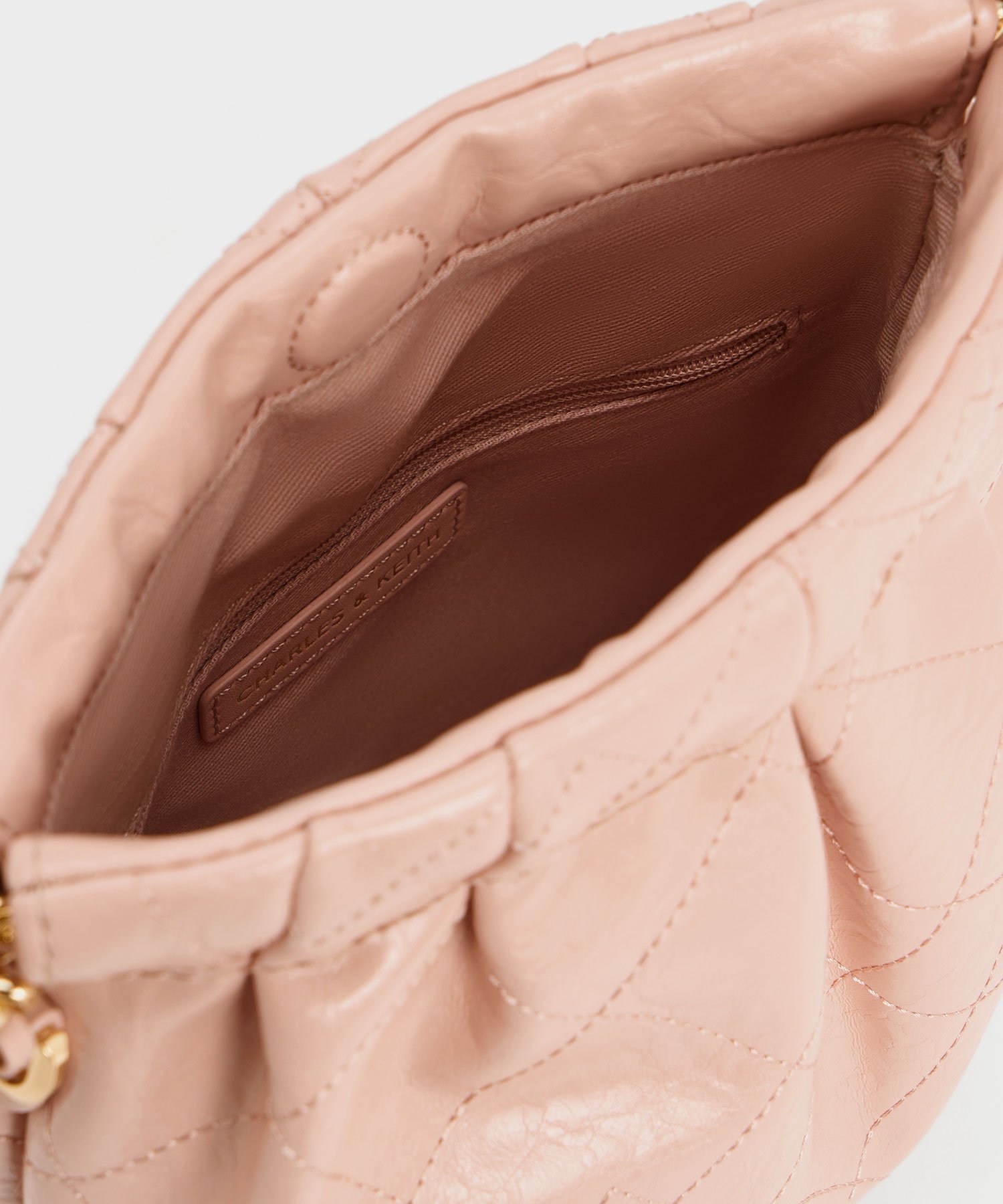 CHARLES & KEITH｜Duo ドゥオ チェーンハンドルツーウェイバックパック