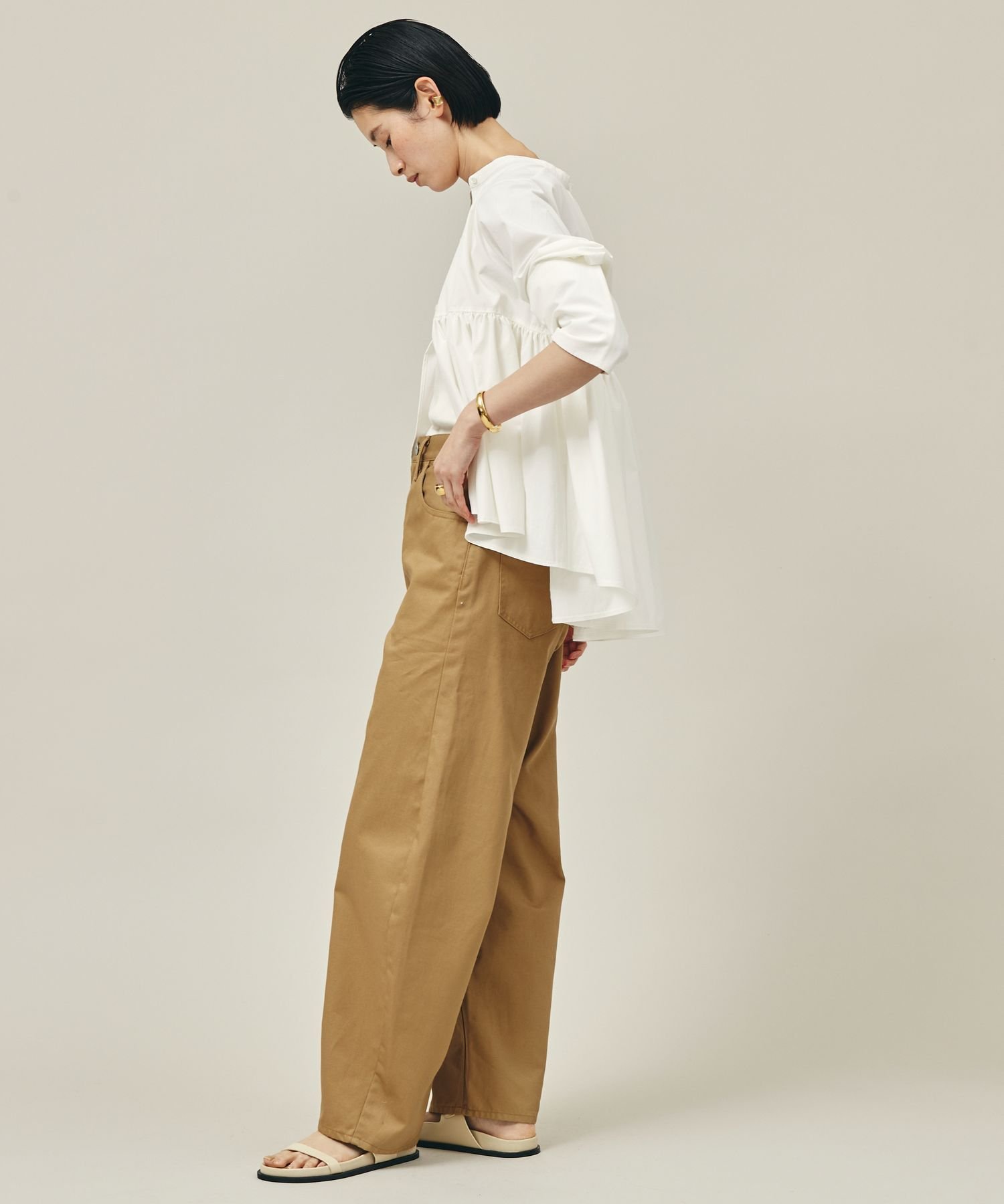 Curensology(カレンソロジー)/＜&RC＞チノカーヴィーパンツ セール】Curensology(カレンソロジー)/＜&RC＞チノカーヴィーパンツ