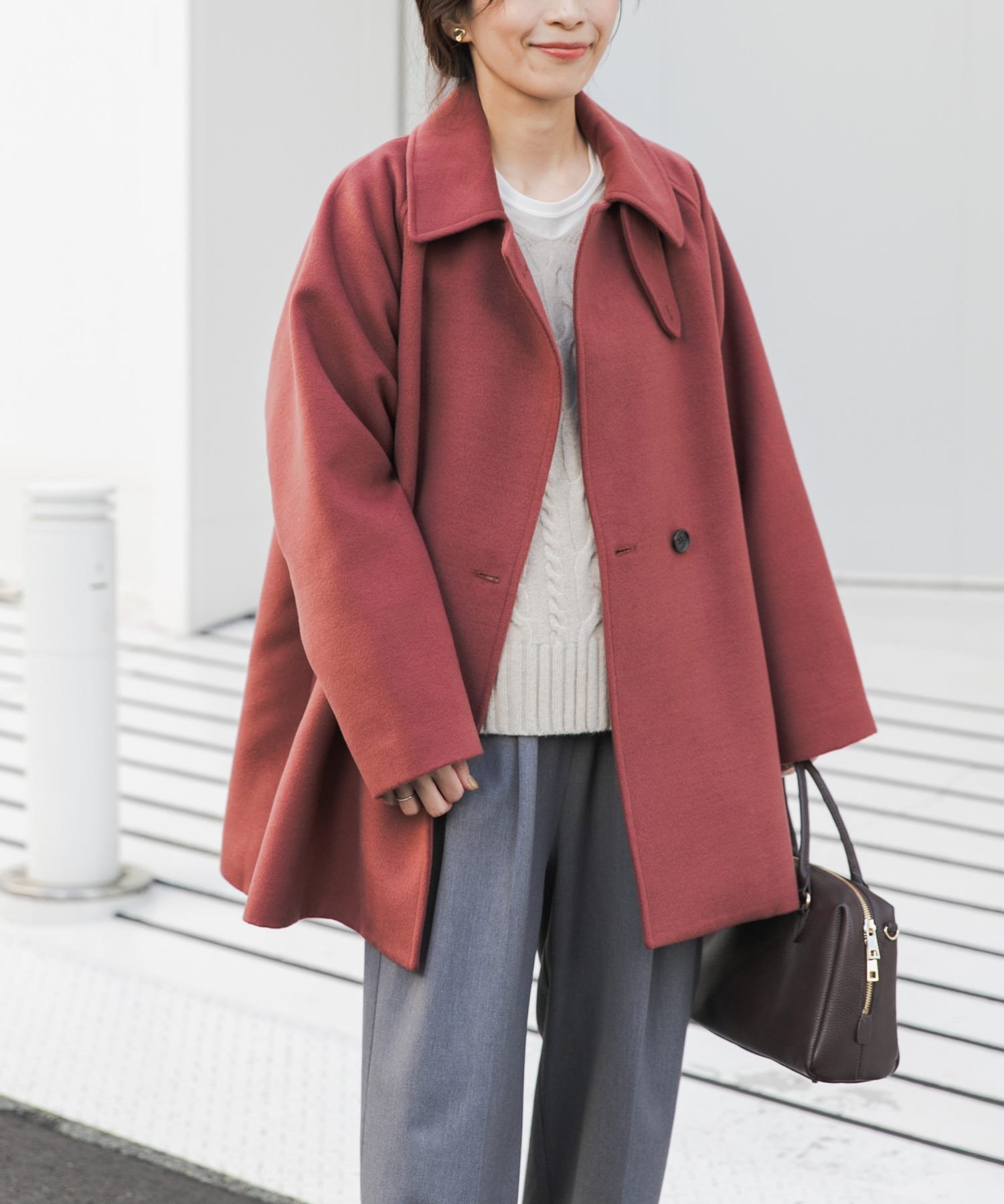 URBAN RESEARCH DOORS｜『UR TECH』ミドル丈コート | Rakuten Fashion