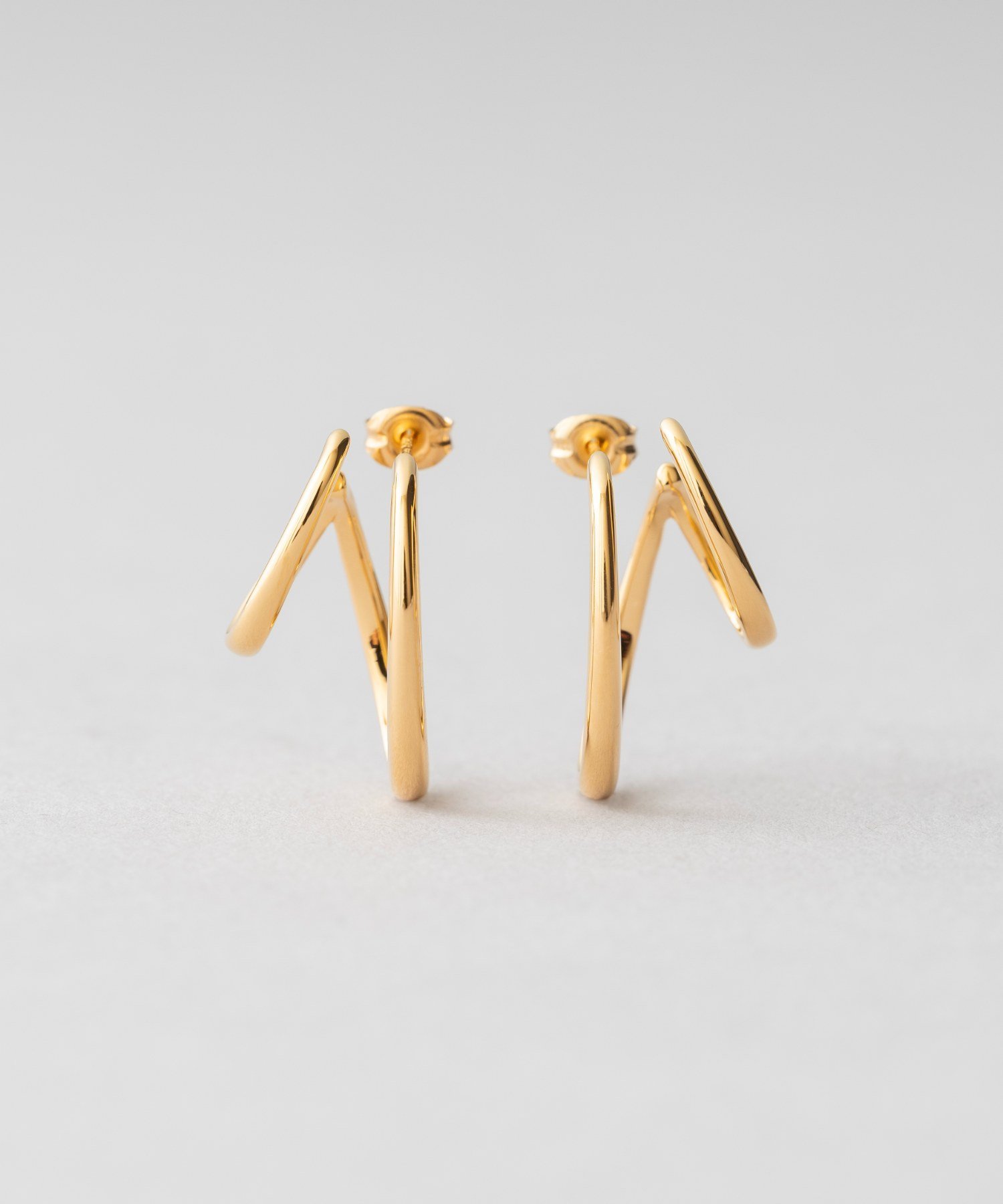 Jouete｜サークルピアス ティアドロップ コンビカラー | Rakuten