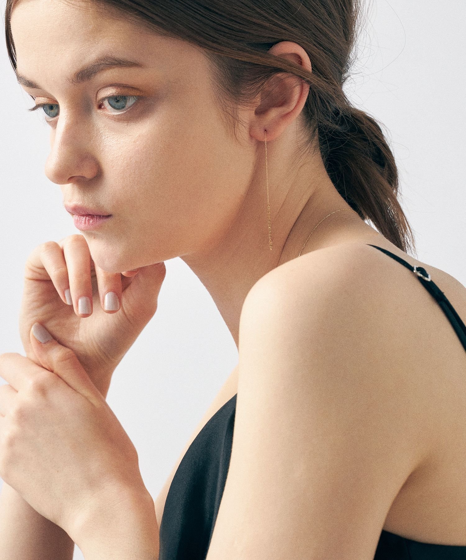 Kano】eteK18YGグレインピアス K18YG e_Grain ピアス（270879