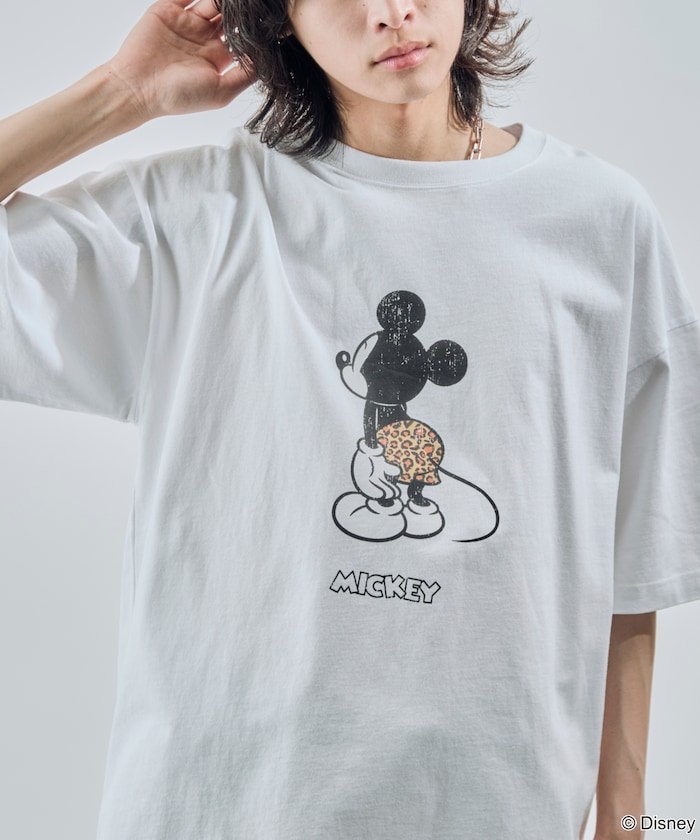 FREAK'S STORE｜別注 MICKEY プリントTシャツ/ミッキー/プリントT/ユニ