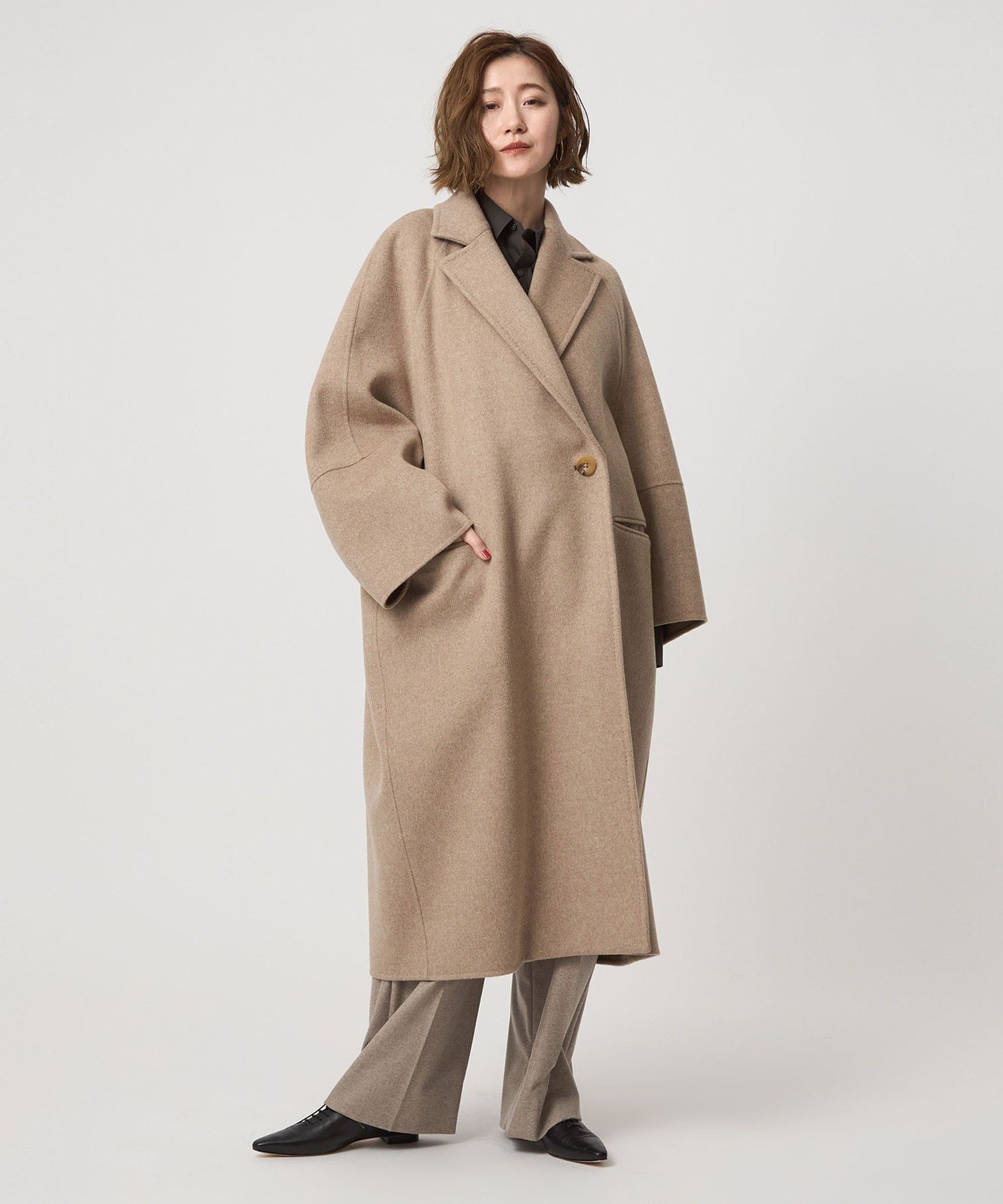 【タグ付き新品】 conte コンテ ダブルラペル リバーコート 楽天市場】【SALE／30%OFF】＜conte＞ ダブルラペル リバーコート