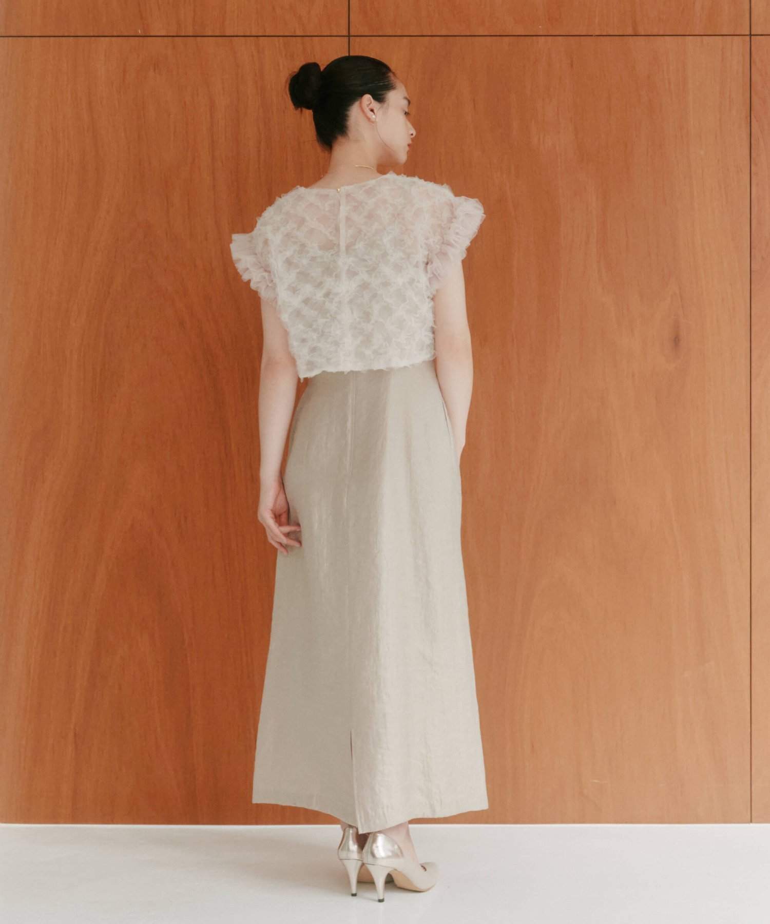 kaene｜ボリュームブラウスセットドレス|結婚式二次会同窓会謝恩会