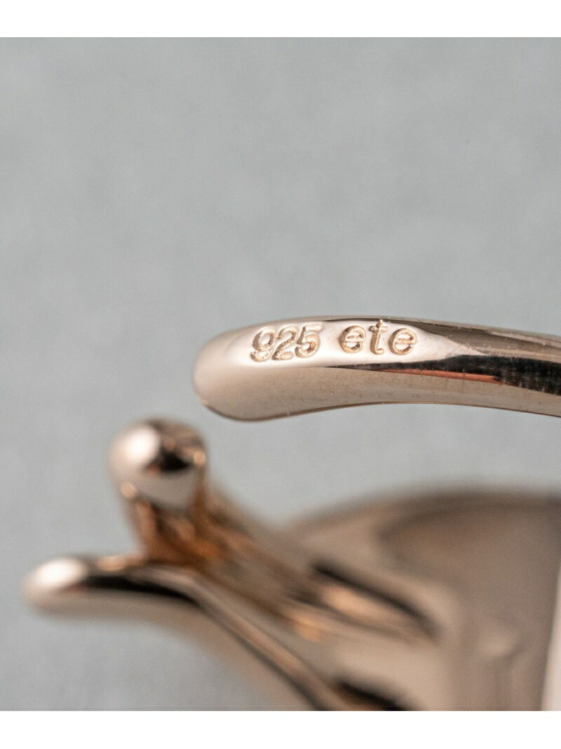 ete｜フープイヤリング ペタル | Rakuten Fashion(楽天ファッション