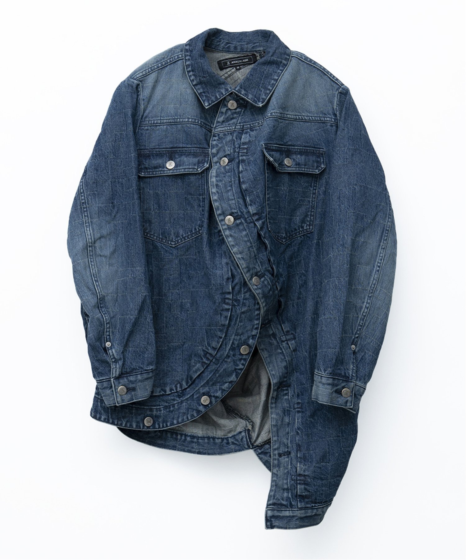 ANREALAGE｜BALL AZ WASH DENIM JACKET | Rakuten Fashion(楽天