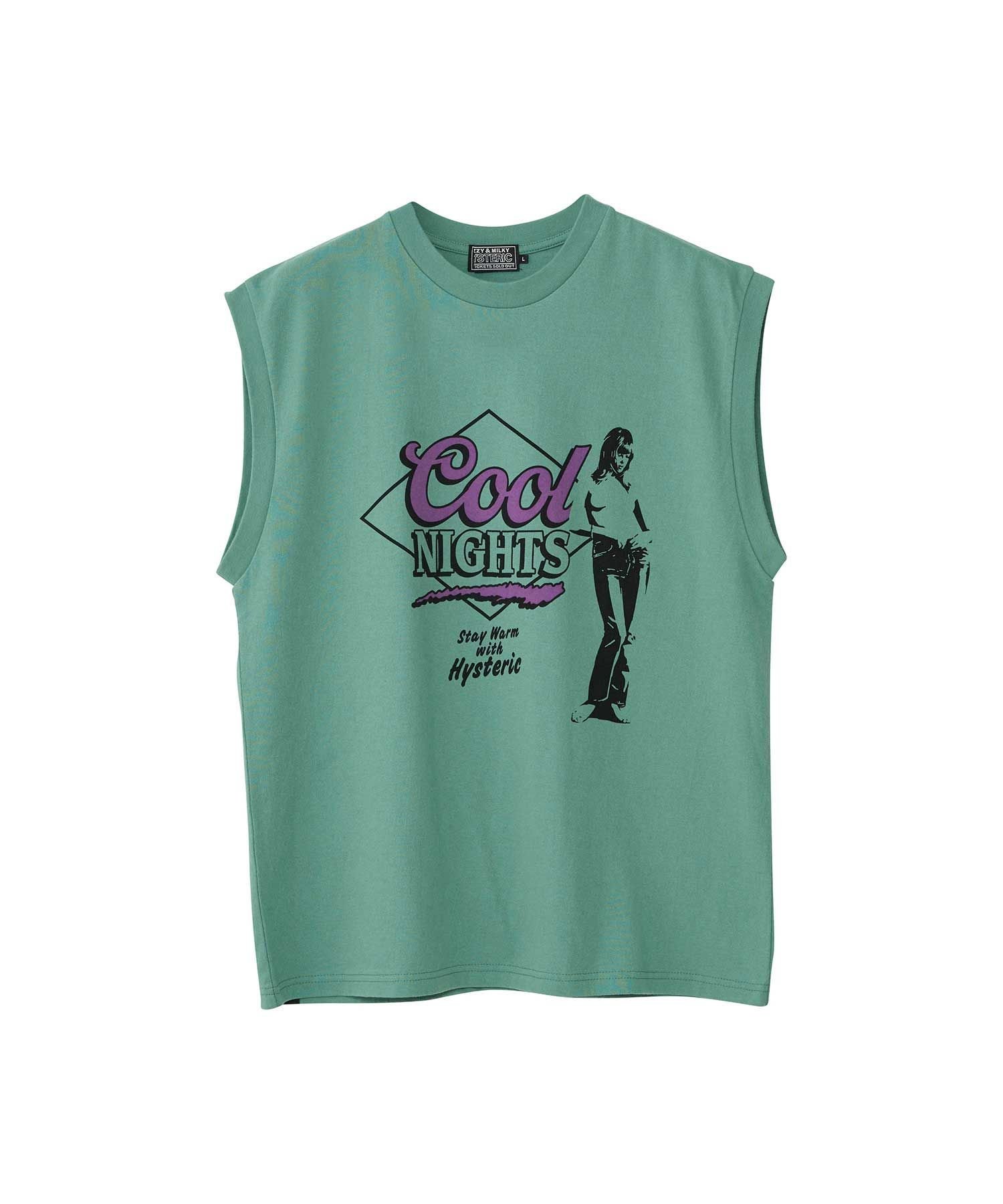 HYSTERIC GLAMOUR｜COOL NIGHTS ノースリーブTシャツ | Rakuten