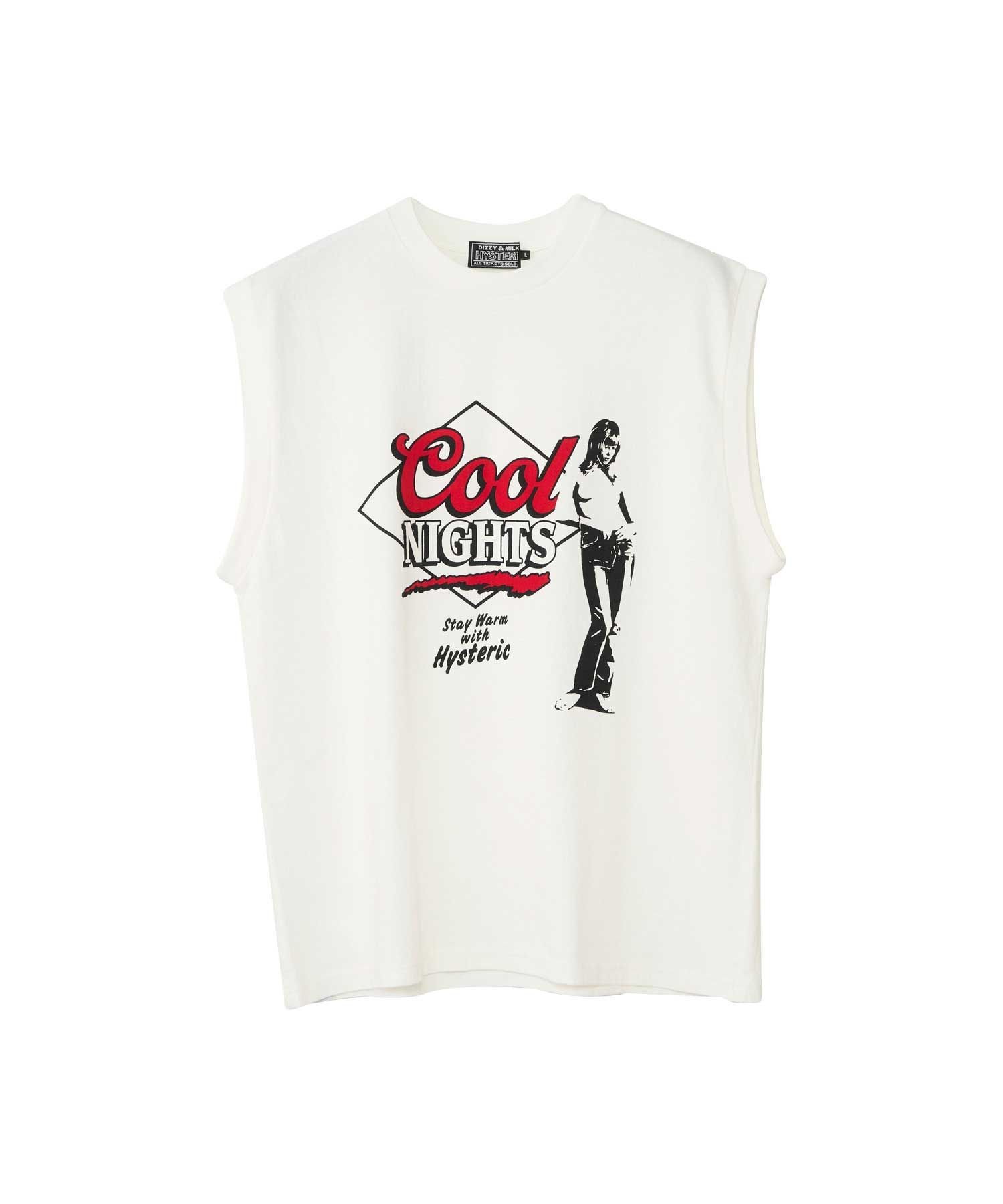 HYSTERIC GLAMOUR｜COOL NIGHTS ノースリーブTシャツ | Rakuten