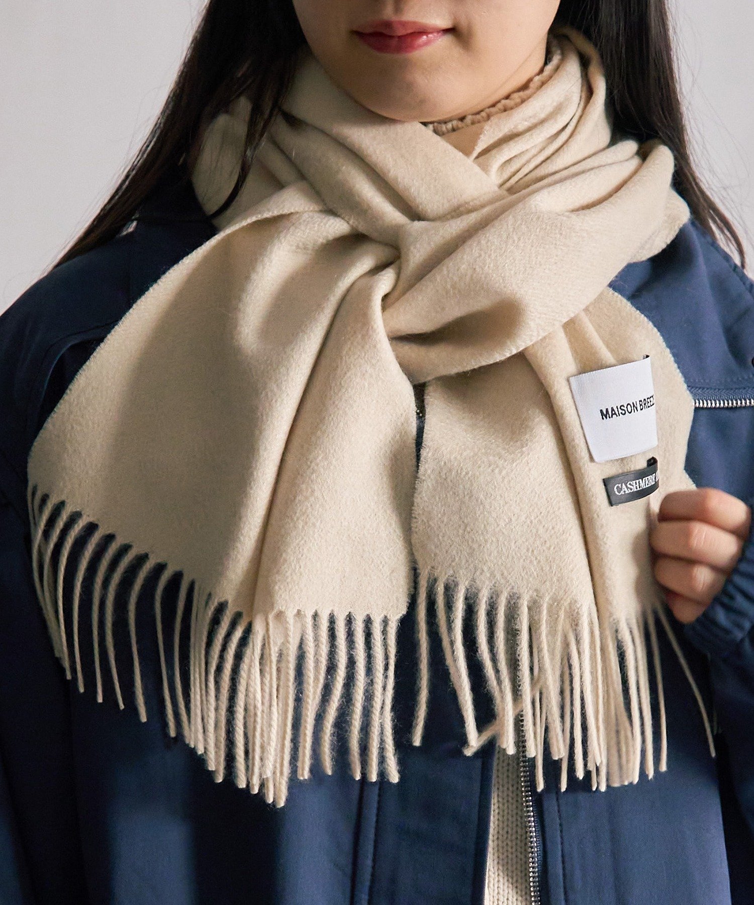 SETUP7｜SETUP7/ピュアカシミヤ100% カシミア プレーン マフラー