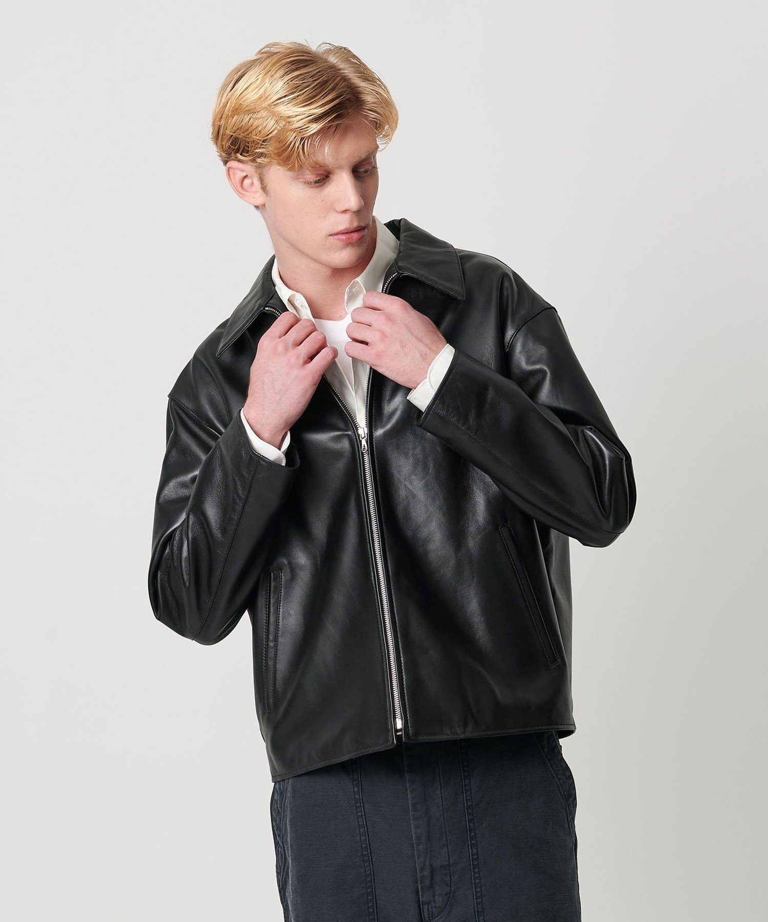 BEAUTY&YOUTH UNITED ARROWS｜シープレザー ジップ ブルゾン | Rakuten