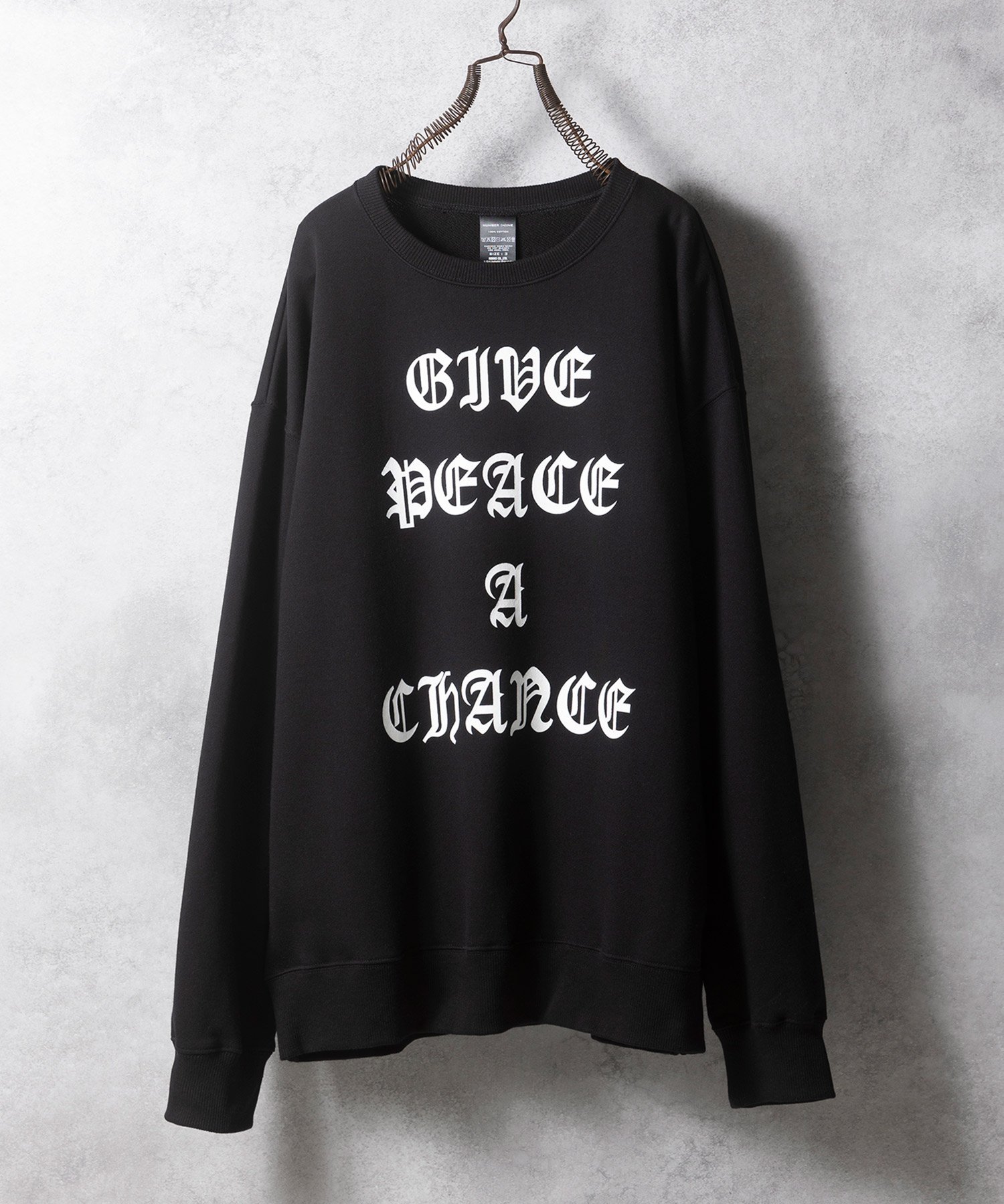 NUMBER (N)INE｜GIVE PEACE A CHANCE SWEATSHIRT | Rakuten Fashion