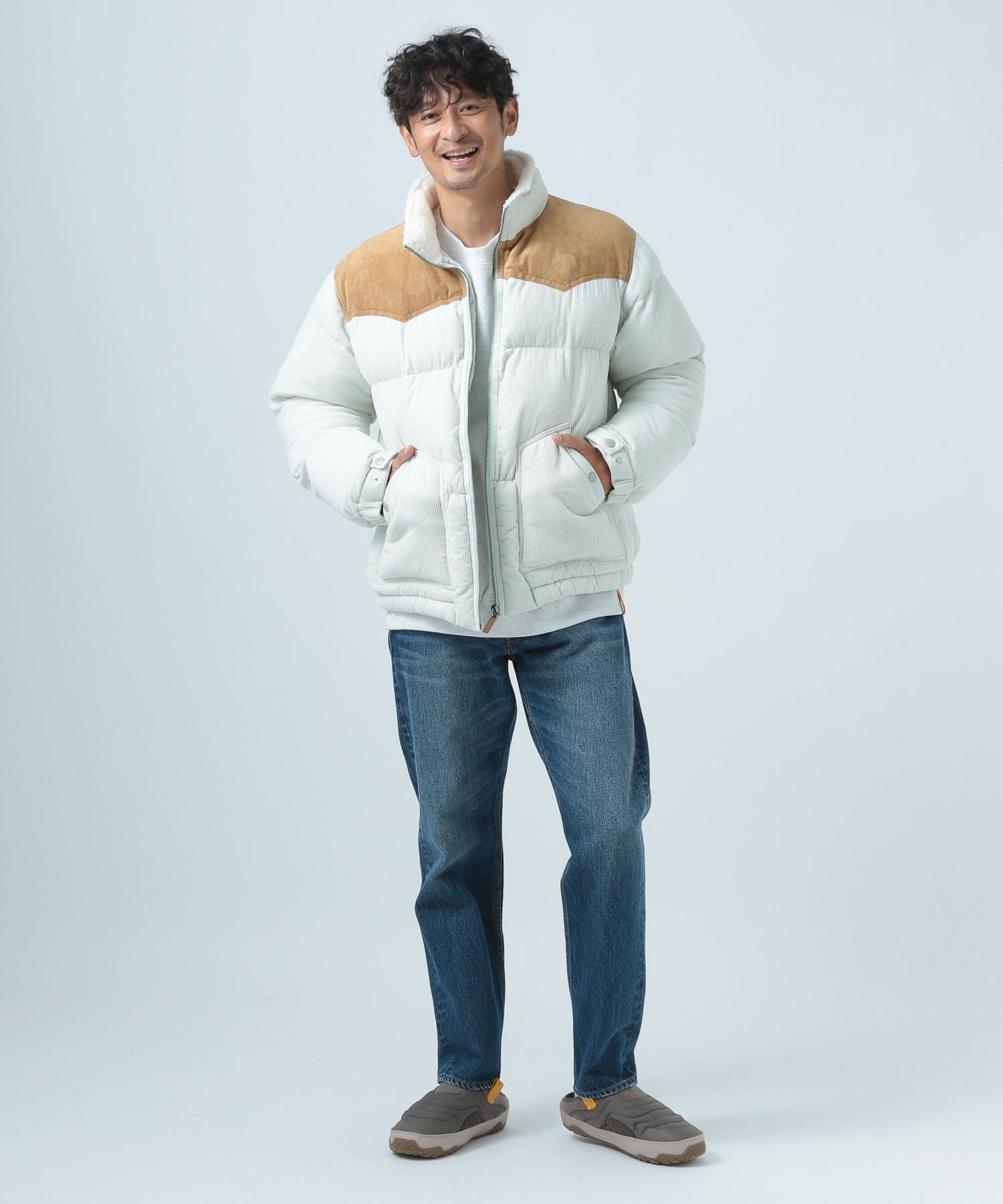 BAYFLOW｜ヴィンテージライクコーデュロイブルゾン | Rakuten Fashion