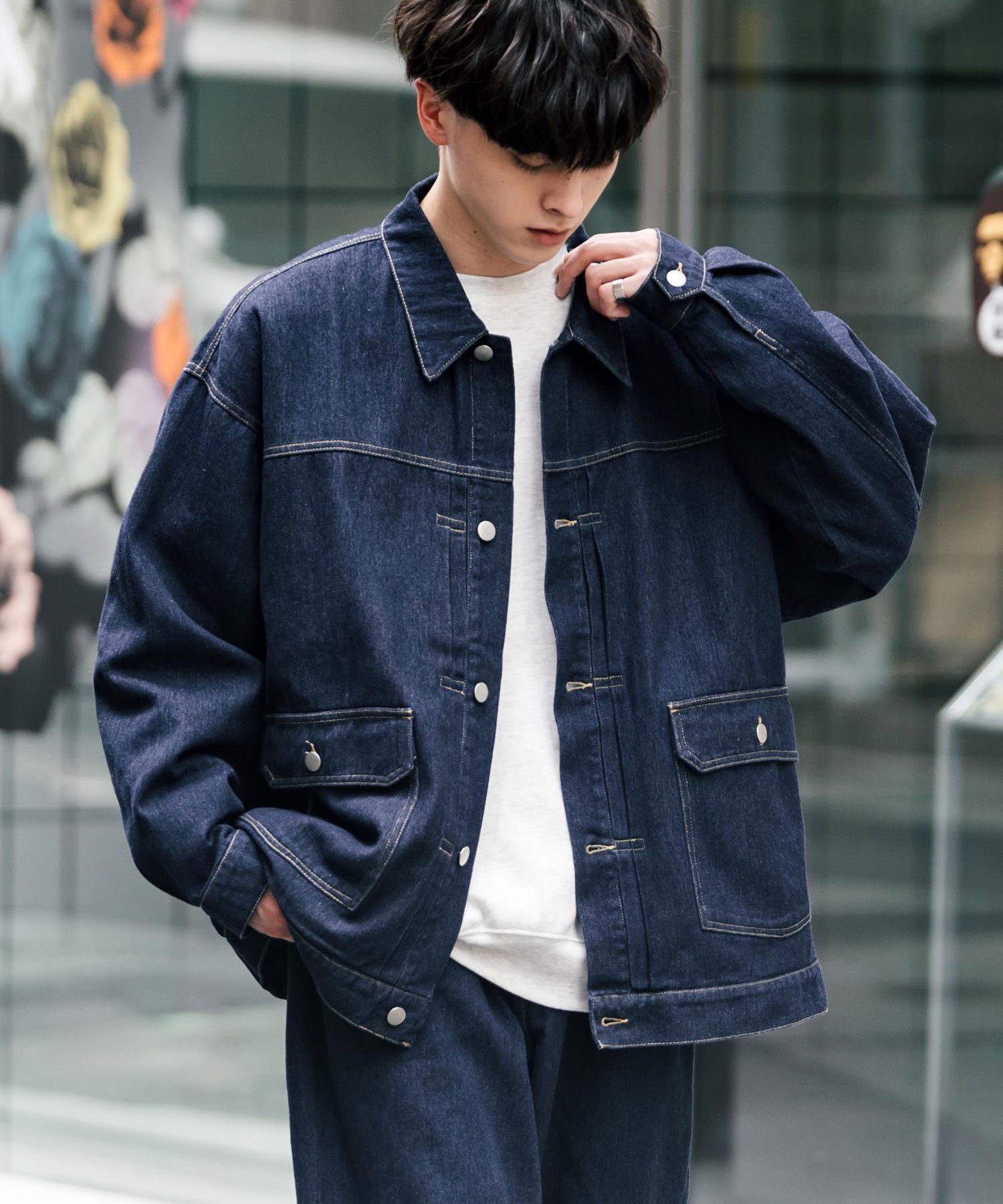 Naptime. デニムプルオーバージャケット