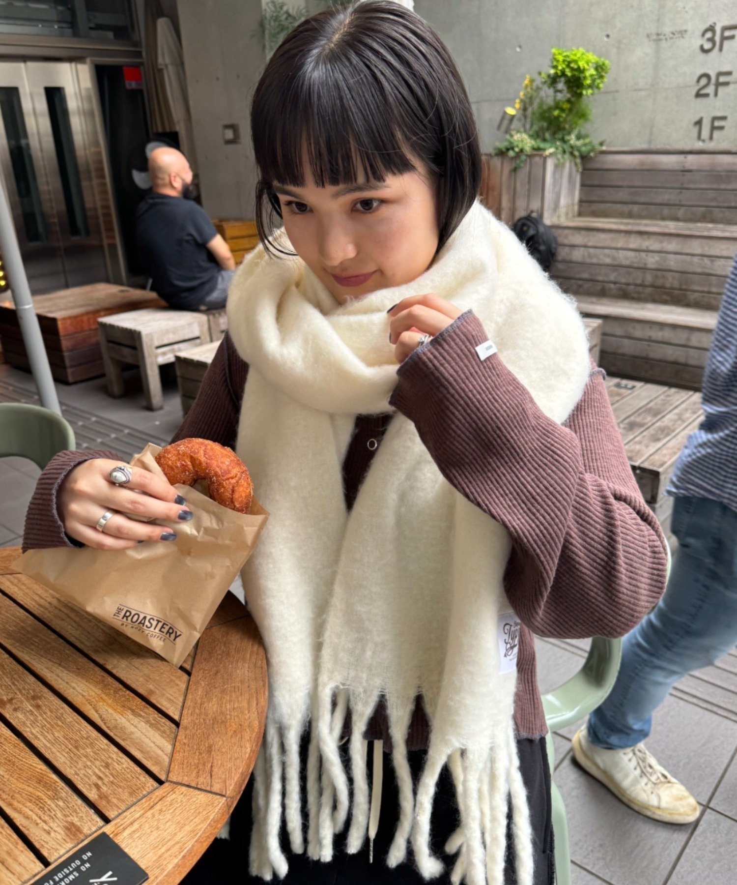 CIAOPANIC TYPY｜【洗える静電気防止】太フリンジマフラー | Rakuten