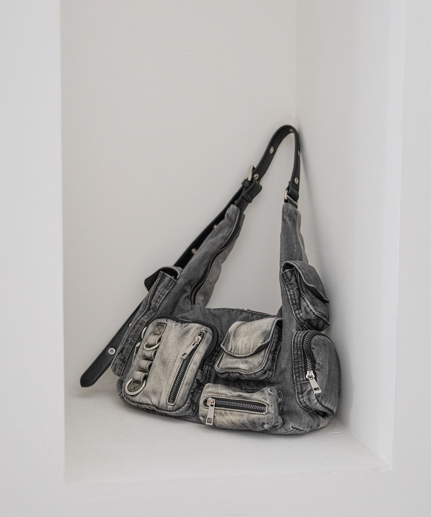 JEANASIS｜マルチポケットデニムワンショルダー | Rakuten Fashion