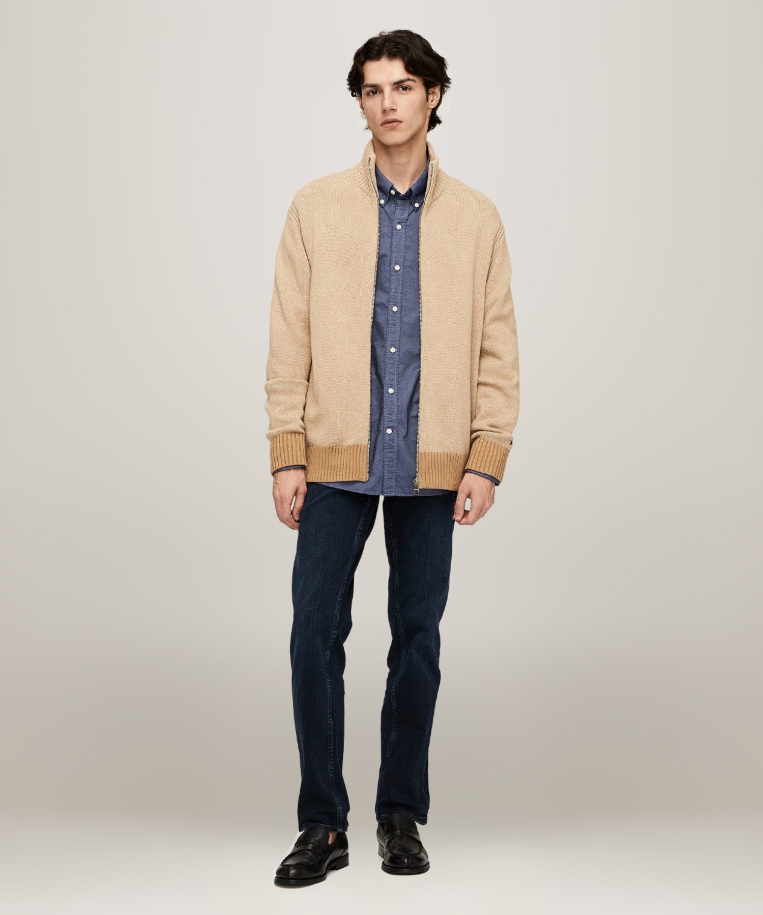 TOMMY HILFIGER｜ジップアップニットジャケット | Rakuten Fashion