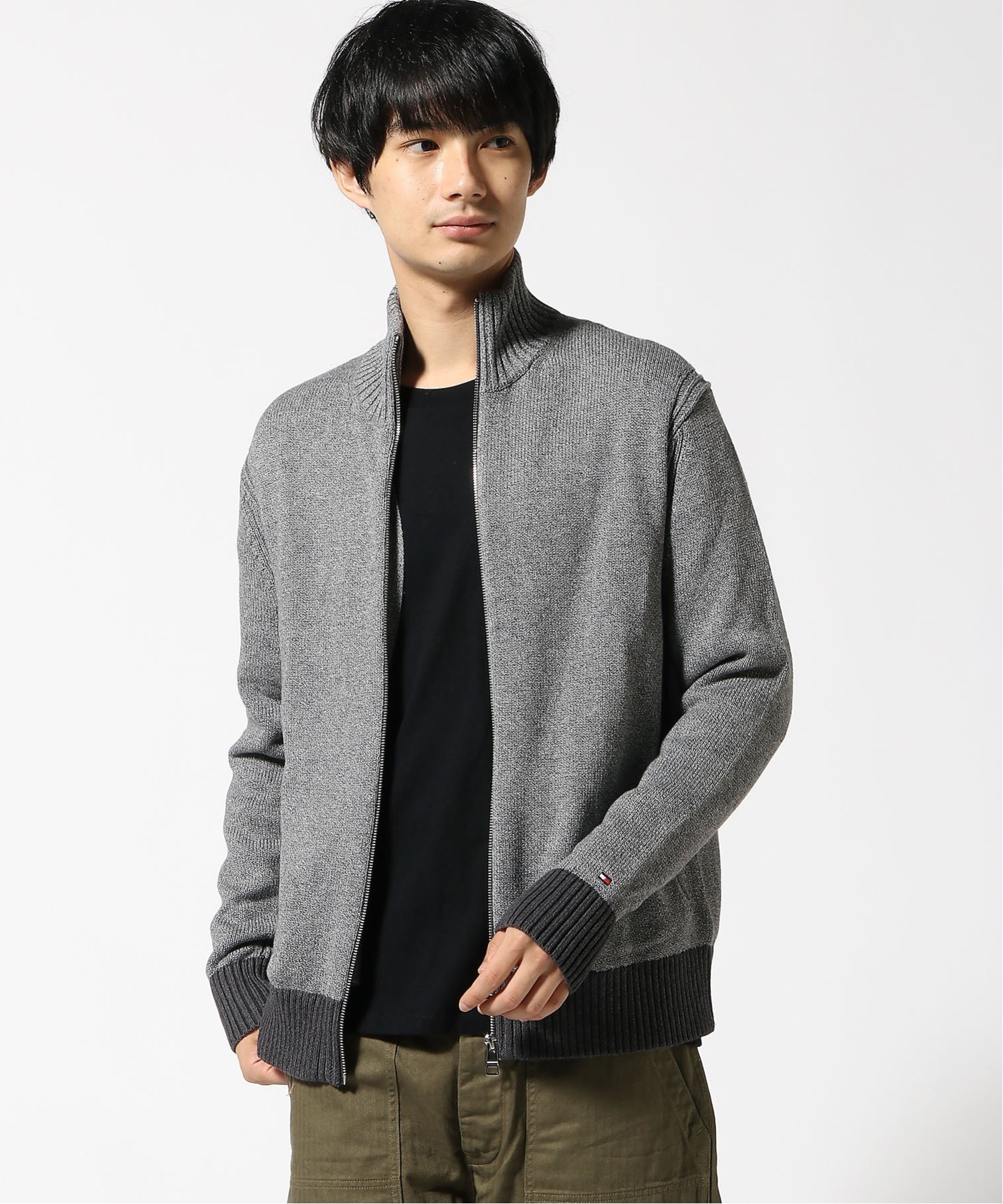 TOMMY HILFIGER｜ジップアップニットジャケット | Rakuten Fashion