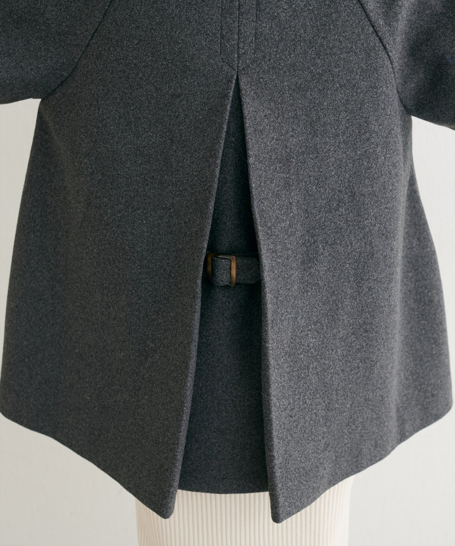 〈osono〉２WAYノーカラーコート【モカ】 セール】〈osono〉2WAYノーカラーコート（ノーカラーコート