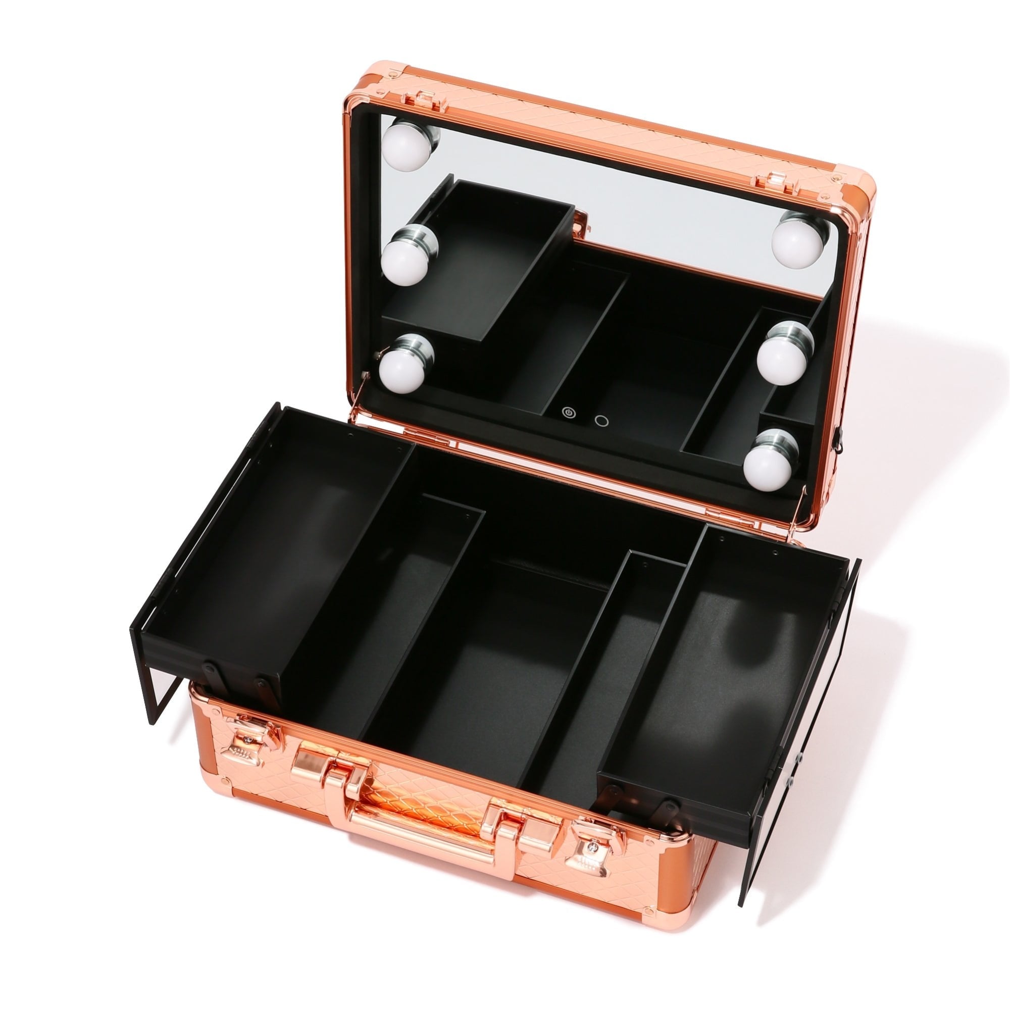 Francfranc ドレッサー ヴァリーズ ハリウッドボックス L コッパー