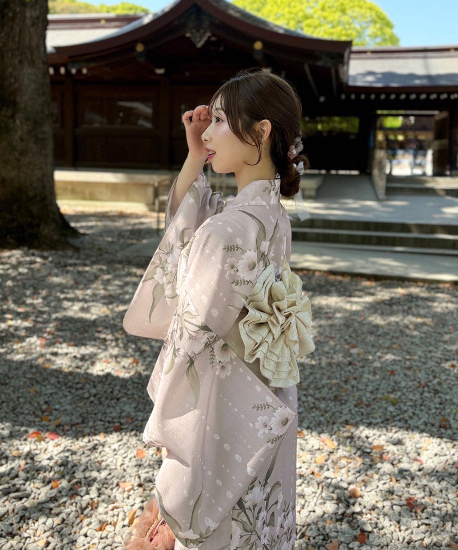 one after another NICE CLAUP｜浴衣≪一人で着られる/二部式浴衣(