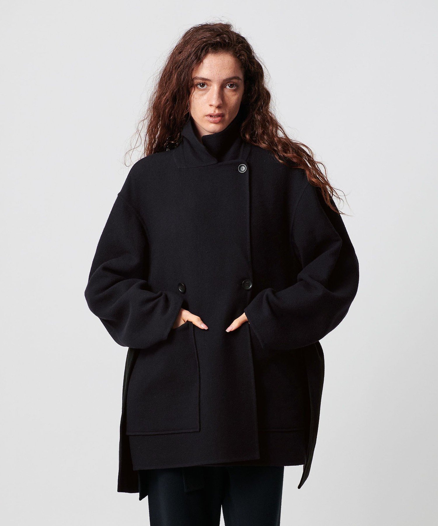 attisession リバーシブルベルトコート！！定価49940円！！ セール】＜ATTISESSION＞リバーシブル ベルト コート（その他アウター