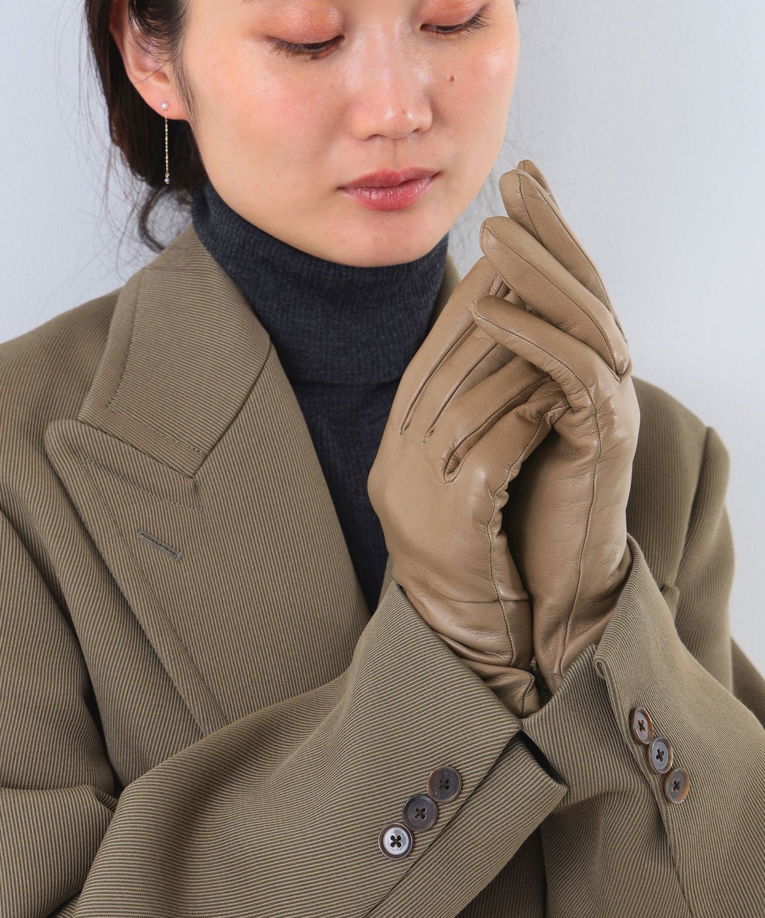 Demi-Luxe BEAMS｜GIGLIO FIORENTINO / ナッパ グローブ レザー