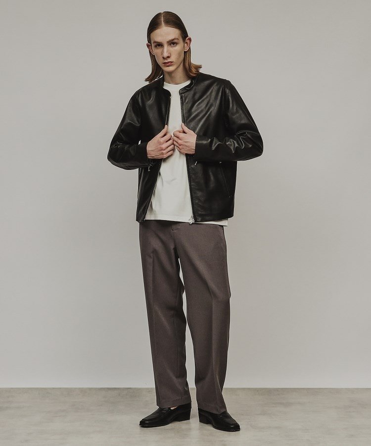 ROSSOラムレザーライダース