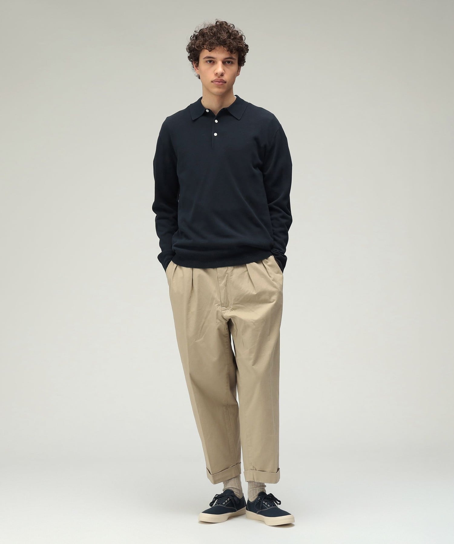 BEAMS MEN｜【百名品 定番 人気アイテム】BEAMS PLUS / 2プリーツチノ