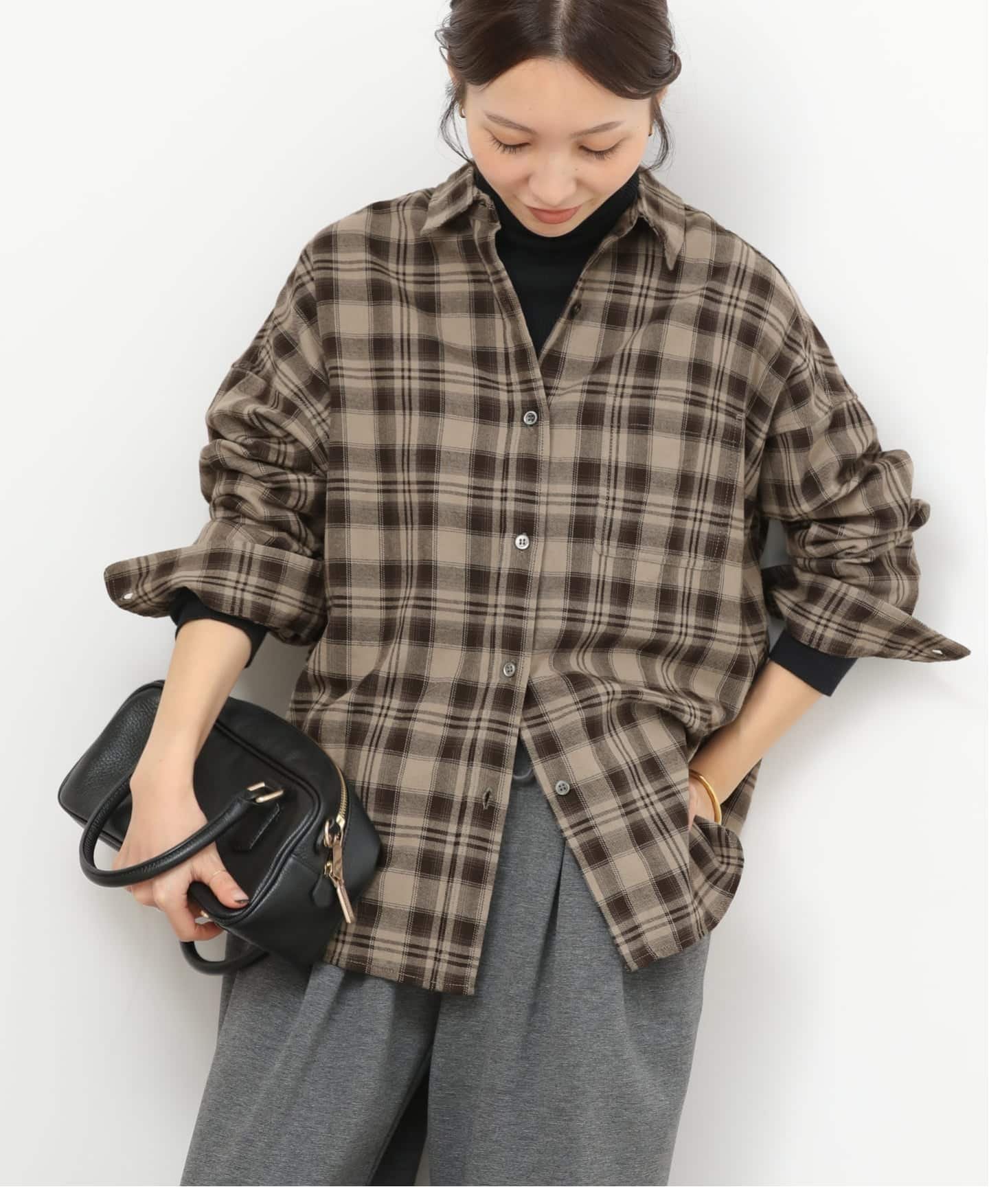 JOURNAL STANDARD relume｜CHECKオーバーサイズシャツ | Rakuten