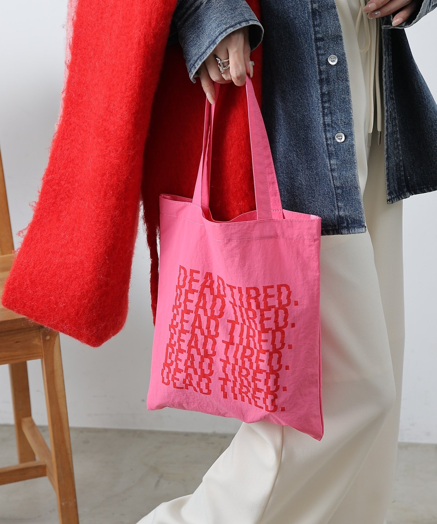 COLONY 2139｜ナイロンショートハンドルミニトートバッグ | Rakuten