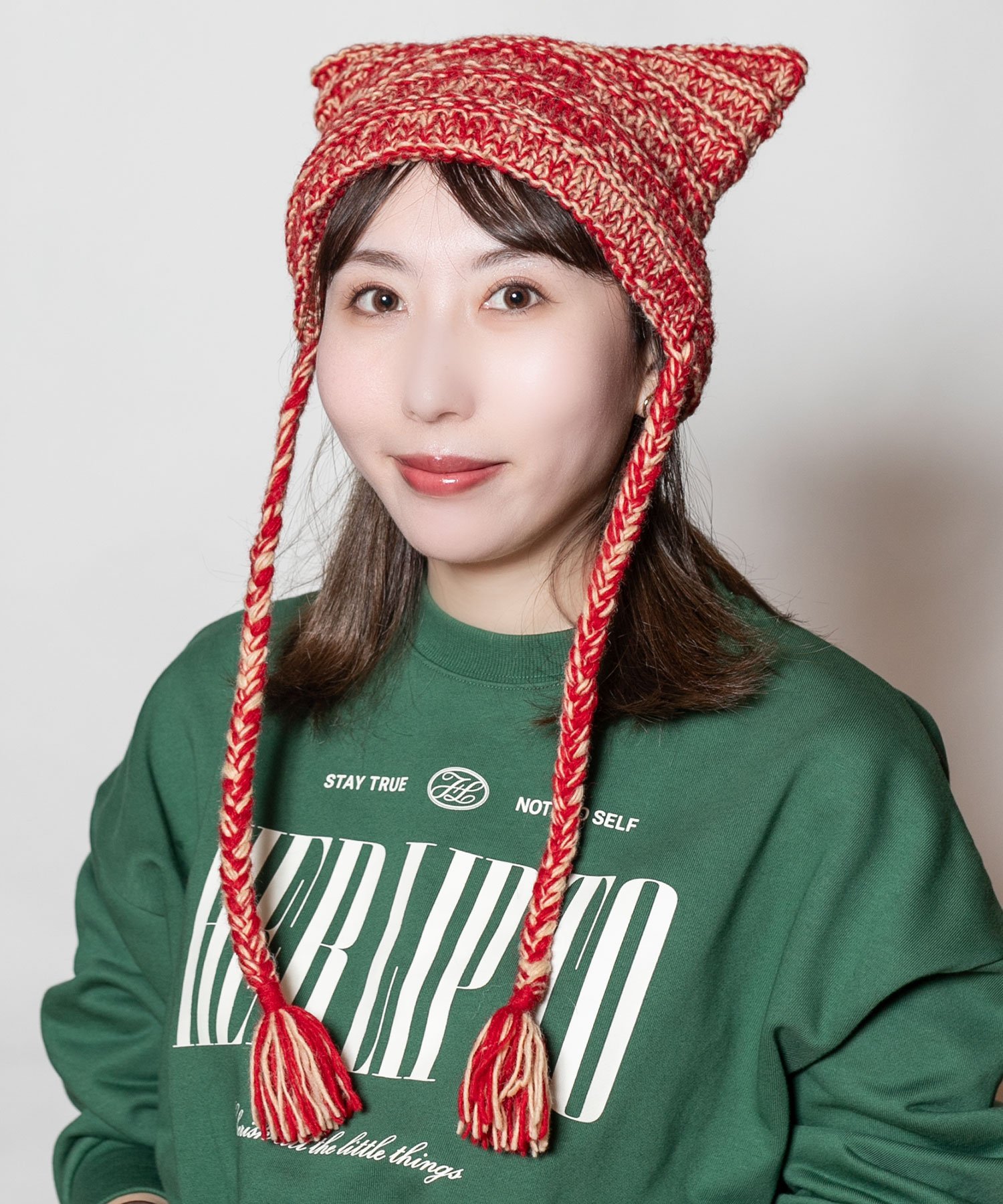 CA4LA 猫耳 ニット帽 【公式通販】