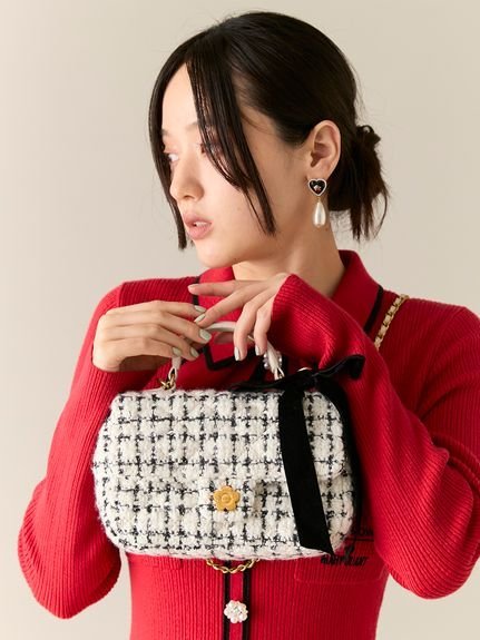 LILY BROWN｜【LILY BROWN×MARY QUANT】チェーンショルダーバッグ