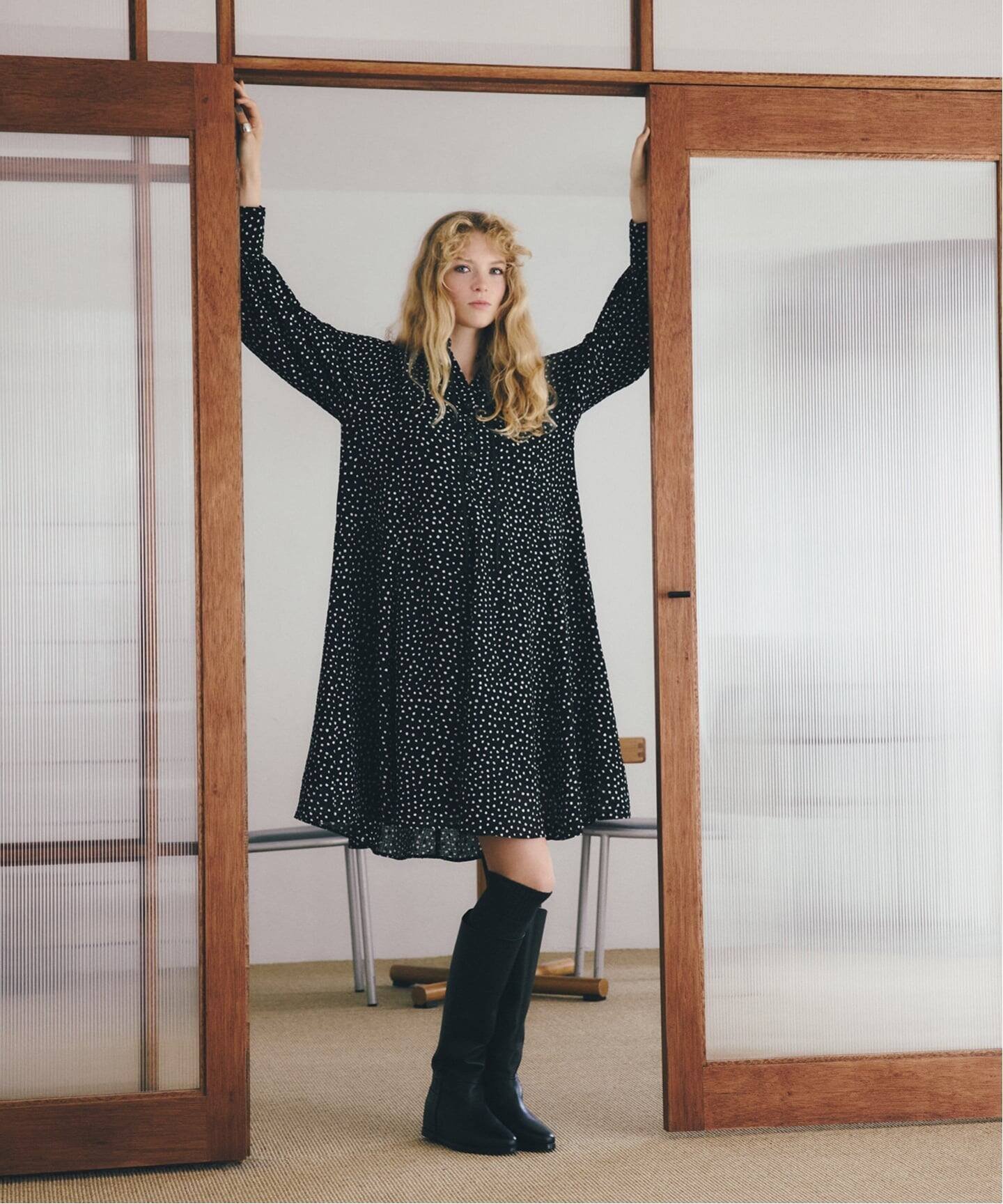 La Totalite｜《追加》【洗える】ドットミニワンピース | Rakuten