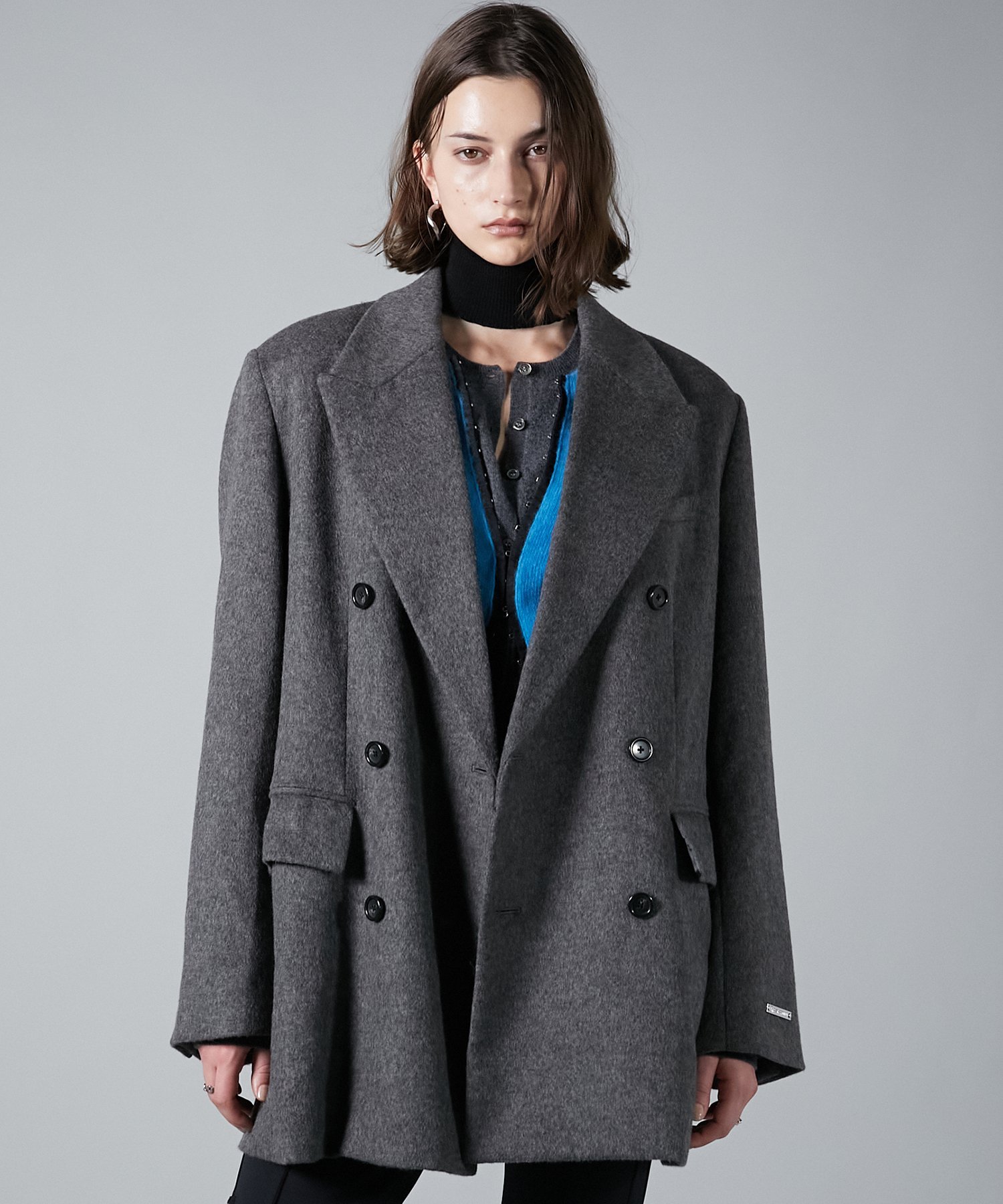 PRANK PROJECT ダブルブレスト グレーコート