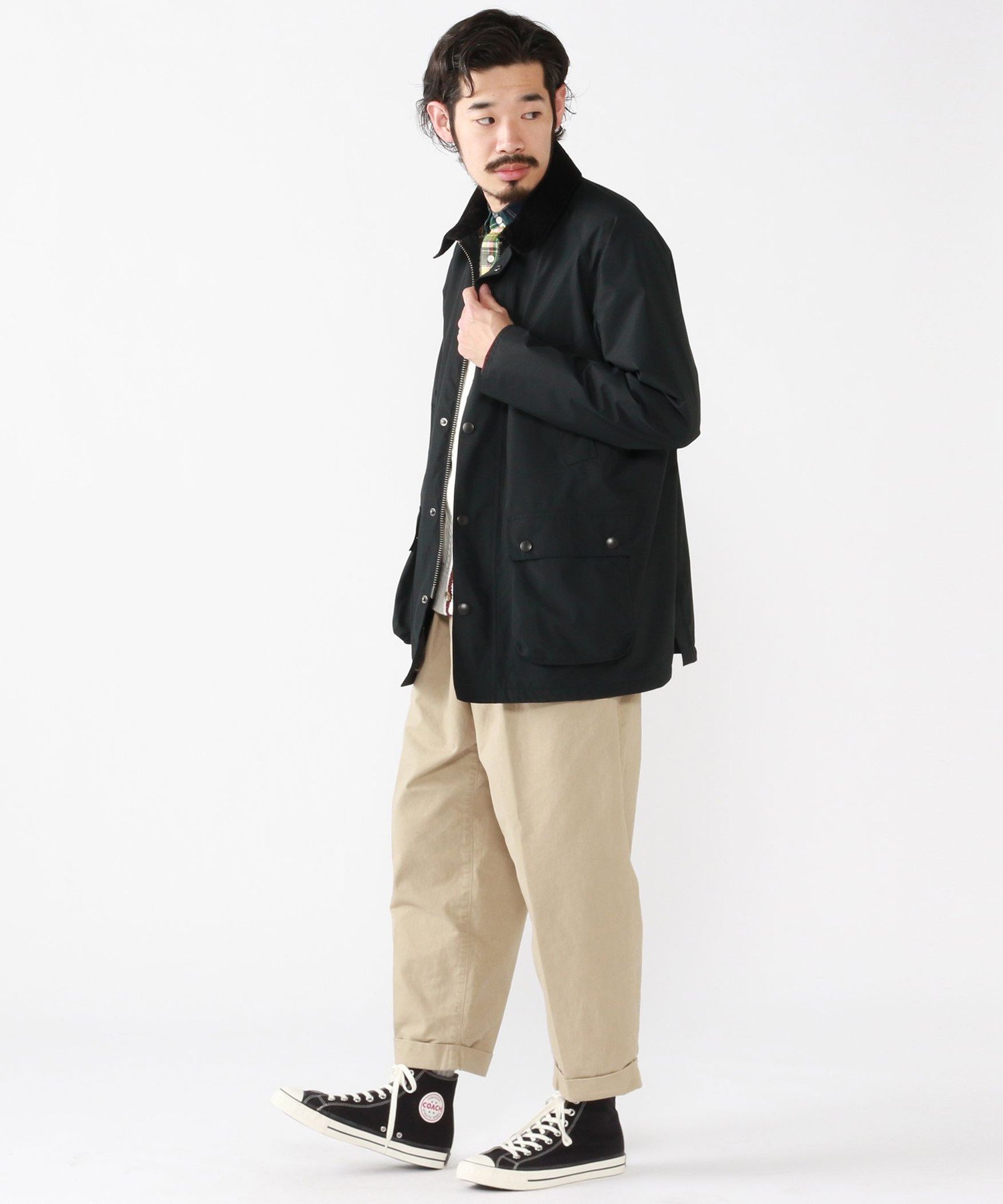 BEAMS MEN｜【別注】Barbour / BEDALE New Barbour Tech Classic Fit
