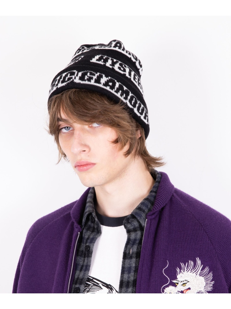 楽天市場】HYSTERIC GLAMOUR HYSTERIC POST柄 ニットキャップ