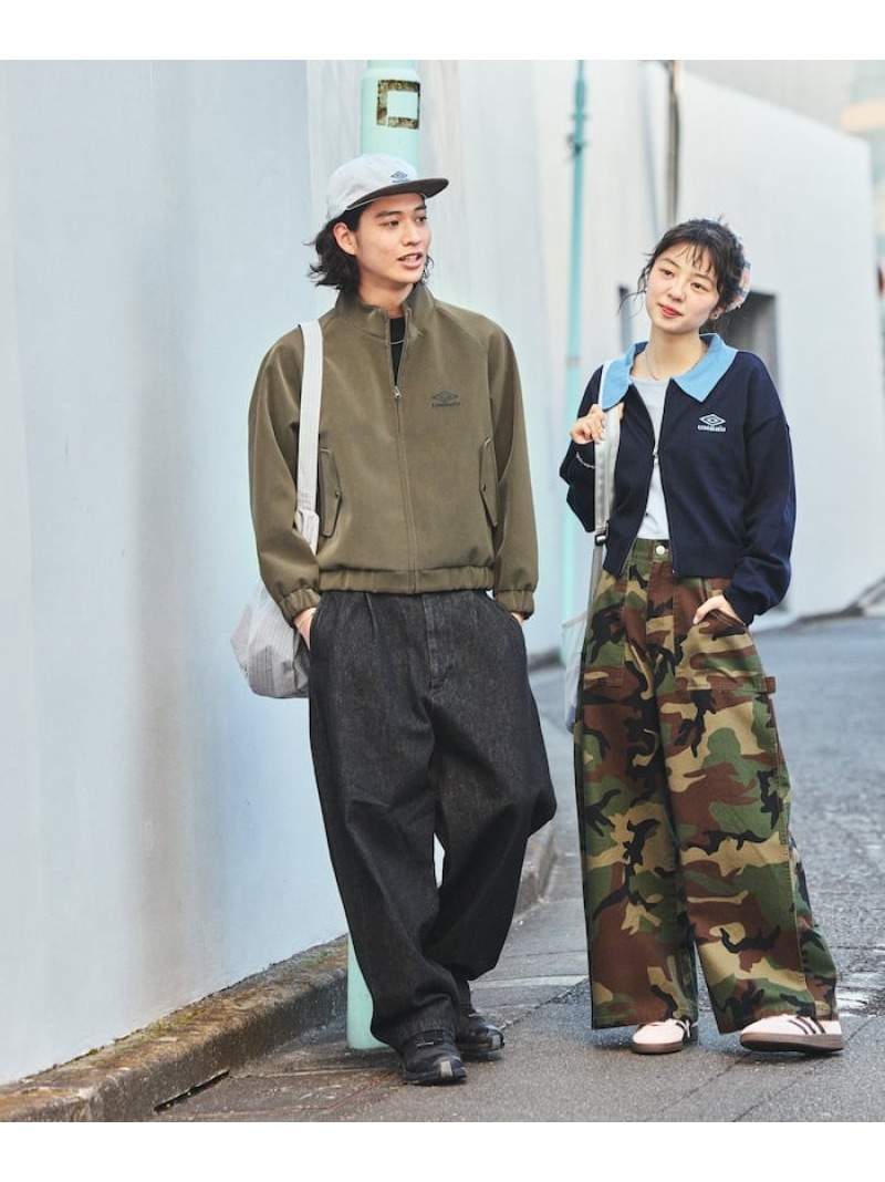 楽天市場】UMBRO SP Brushed Stand Collar Blouson 25AW フリークス