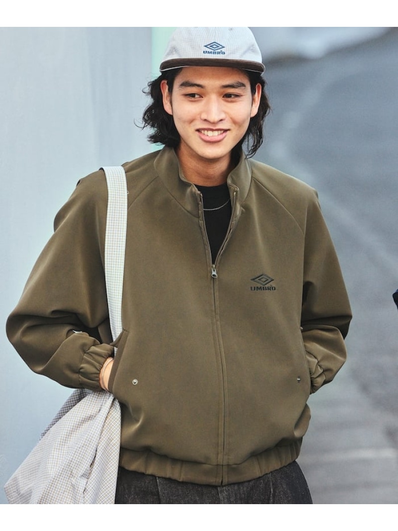 楽天市場】UMBRO SP Brushed Stand Collar Blouson 25AW フリークス