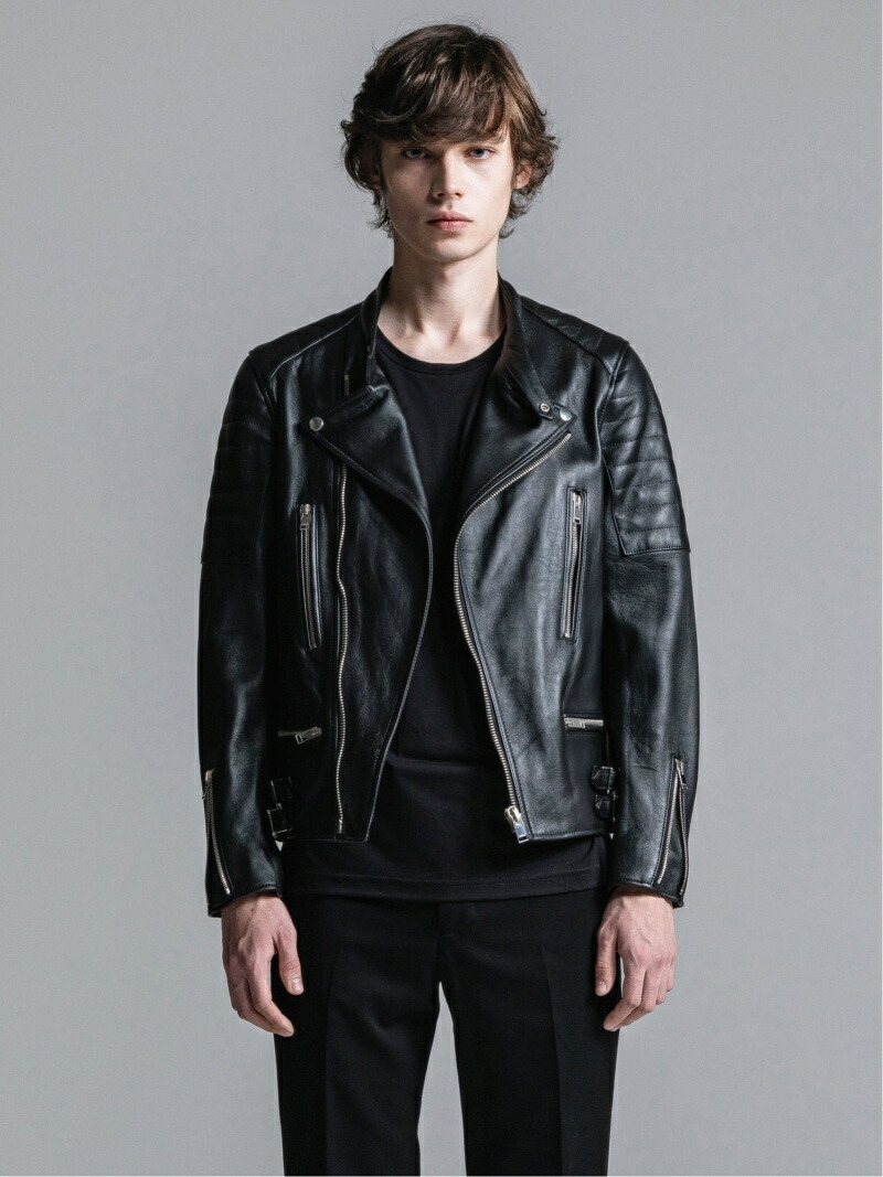 楽天市場】LITHIUM HOMME LAMB LEATHER BIKER JACKET リチウム