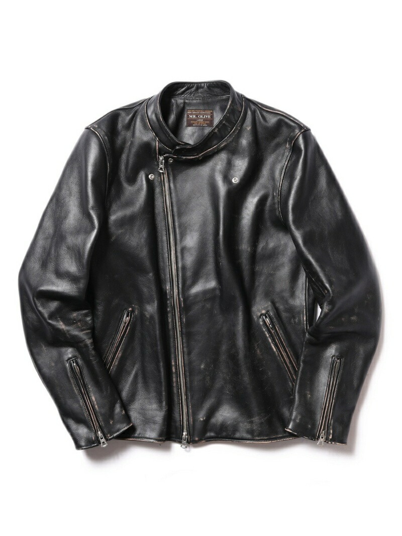 楽天市場】MR.OLIVE アンティーク カウレザー /ヴィンテージクラフト