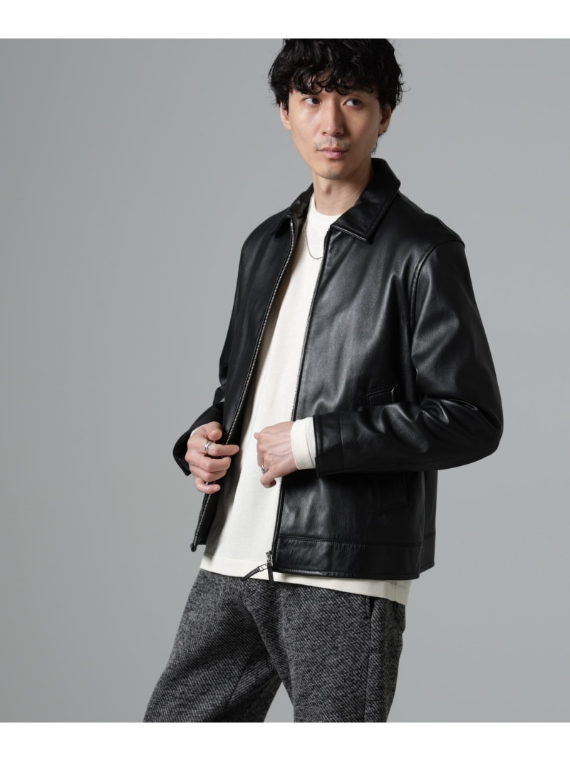 レザージャケット ◎ナノユニバース レザーライダースジャケット