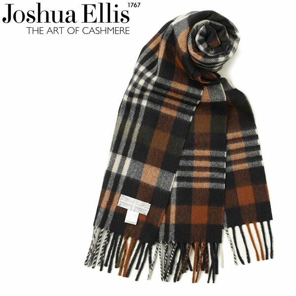 楽天市場】Joshua Ellis ジョシュアエリス マフラー メンズ チェック柄