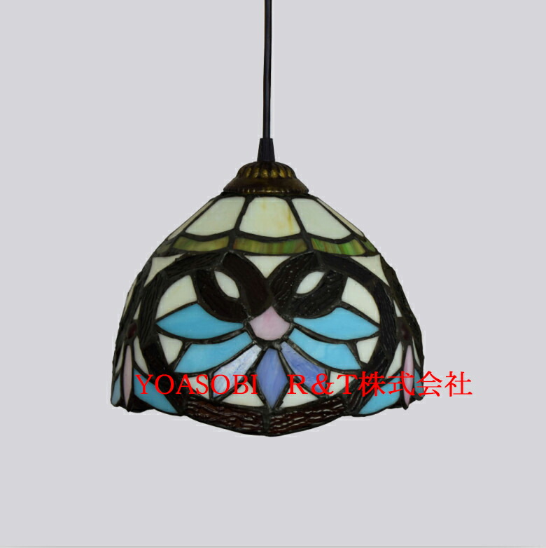 楽天市場】ペンダントライト 天井照明 照明 ステンドグラス シーリング