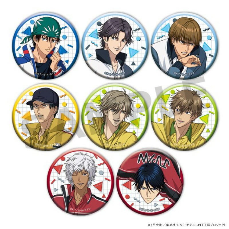 新テニスの王子様 テニラビ 4周年 缶バッジ ホロ缶 跡部景吾 テニプリ
