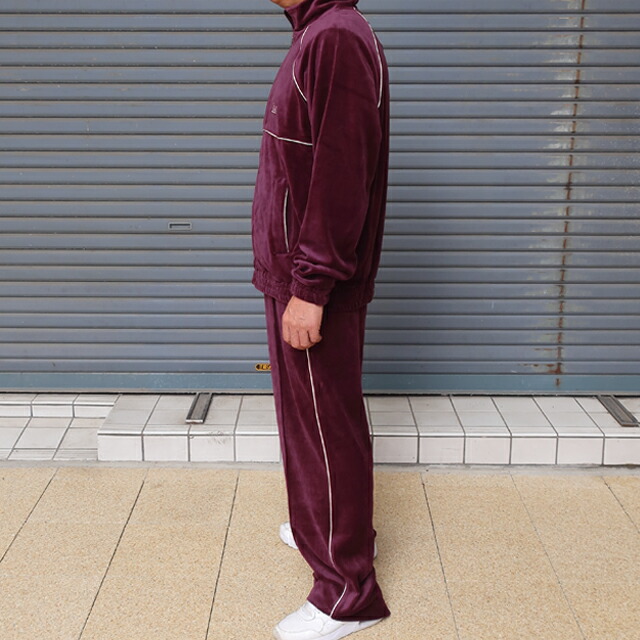 龍宮城Velour Track Jacket&Pants XL上下 dp Velour Track