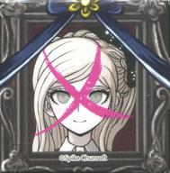 ダンガンロンパ 遺影スクエア缶バッジ 楽天コレクション バッジ 舞園